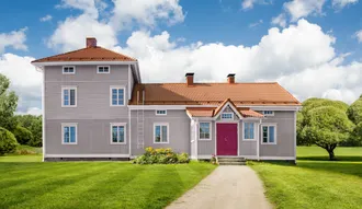Ormax savitiilenpunainen betonikattotiili